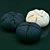 Cosy Cushion Puffs 3D model small image 1
