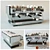 La Marzocco Linea Classic 3-Group Espresso Machine 3D model small image 1