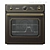 Stylish Built-in Oven 3D model small image 2