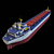 Animated Cargo Ship: Detailed and Optimized 3D model small image 2