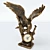 Majestic Eagle Timepiece 3D model small image 1