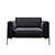 Elegant BoConcept Carlton Sofa 3D model small image 2