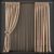 Title: Elegant Window Curtains: Shtory196 3D model small image 1