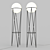 Contemporary Floor Lamp 3D model small image 1