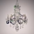 Elegant Crystal Chandelier 3D model small image 2