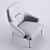 Modern Minotti Coley Armchair 3D model small image 3
