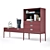 Elegant Italian Cabinet - ALCOR Storage 3D model small image 2