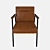 Fez Armchair: Elegant Comfort for Every Space 3D model small image 2