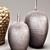 Elegant Metal Vases Collection: Howard Elliott 3D model small image 2