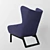 Elegant Minotti Design by Dordoni 3D model small image 2