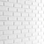 Contemporary White Brick Tiles 3D model small image 3