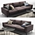 Bo Concept Carlton Sofa 3D model small image 2