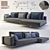 Luxurious Formerin Mastroianni Sofa 3D model small image 1
