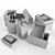 IKEA Dragan Bathroom Set 3D model small image 2