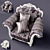 Bohemian Bliss Armchair 3D model small image 2