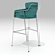 Sleek Strike Stool 3D model small image 2