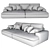 Ultimate Comfort Baur Big Sofa 3D model small image 3