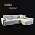 Safira KEOMA Corner Sofa - Stylish and Functional 3D model small image 1