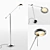 Elegant Winston Floor Lamp 3D model small image 1