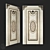 Elegant Custom-Made Classical Door 3D model small image 1