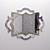 Square Mirror by Rebecca Robeson 3D model small image 1