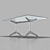 Interstuhl F125 Table: Sleek and Stylish 3D model small image 1