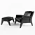 Elegant Comfort: Glover Armchair 3D model small image 2