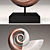 Bronze Nautilus Shell Decor 3D model small image 2