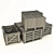 Versatile Storage and Transport Crate 3D model small image 3