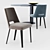 Gallotti&Radice Oto Thea: Elegant Table and Chair 3D model small image 2