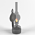 Vintage Kerosene Lamp 3D model small image 3