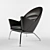 Sculptural Oculus Chair | CH468 3D model small image 2