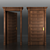 Beech Wood Door - Natural Elegance 3D model small image 1