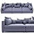 Bolia Mr.Big 360cm Wide Sofa 3D model small image 2