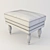 Cozy Costa Bella Alice Ottoman 3D model small image 3