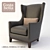 Elegant Viscount Costa Bella Chair 3D model small image 1