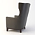 Elegant Viscount Costa Bella Chair 3D model small image 2