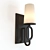 Feiss Huntley Wall Light, Oil Rubbed Bronze 3D model small image 1