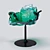 Ethereal Aqua Armchair 3D model small image 1