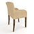 Elegant Figaro Chair by Armani 3D model small image 2