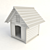 Wooden Dog House 3D model small image 3