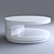 Elegant White Sybil Coffee Table 3D model small image 1