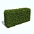 Compact Boxwood Hedges 3D model small image 1