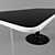 Vintage Space Odyssey Diner Table 3D model small image 3