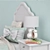 Juliette Twin Bed with Nightstand 3D model small image 2