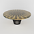 Ebony Moon Dining Table 3D model small image 1