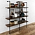 Vintage Loft Shelves with Decor Set 3D model small image 2