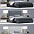 Restoration Hardware Modern Upholstered Platform Bed 3D model small image 2