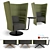 Elevated Comfort: Sitland Cell128 Armchair 3D model small image 1