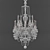 Antique English Chandelier: Clumber Park 1780 3D model small image 2